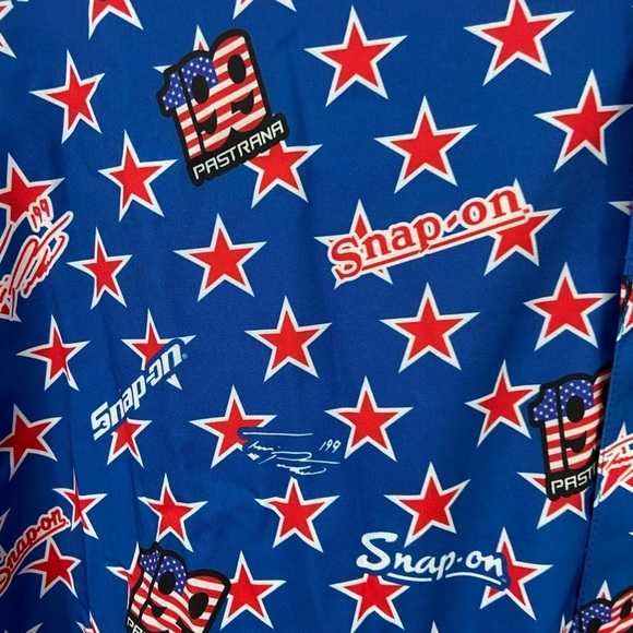 DIXXON 199 Travis Pastrana Snap On Short Sleeve Mens Shirt L Limited Edition - Picture 3 of 11